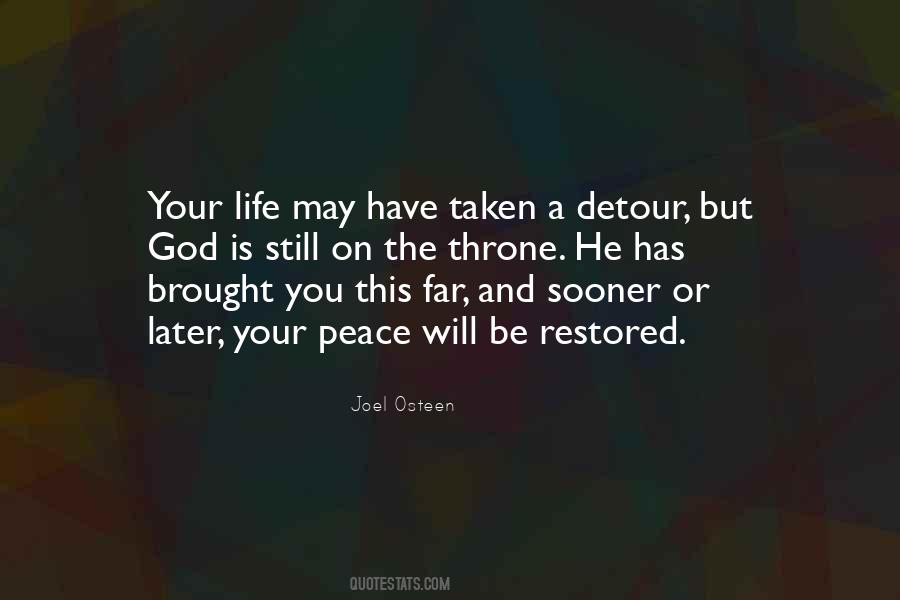 Detours Life Quotes #1600870
