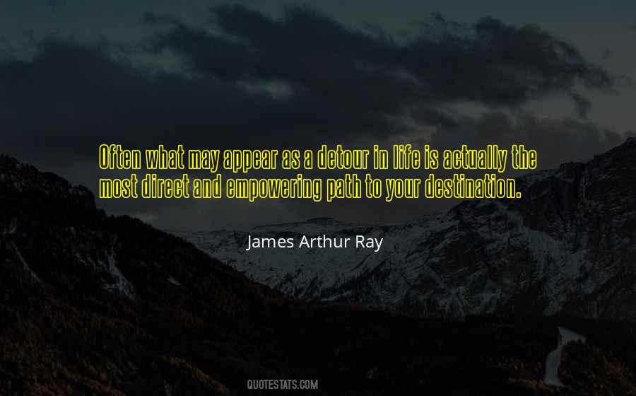 Detours Life Quotes #1758971