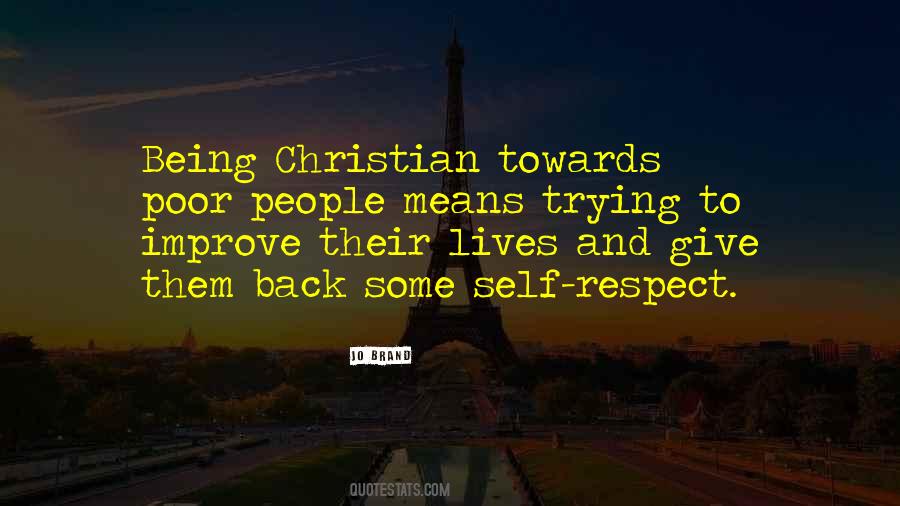 Being Christian Quotes #1360009