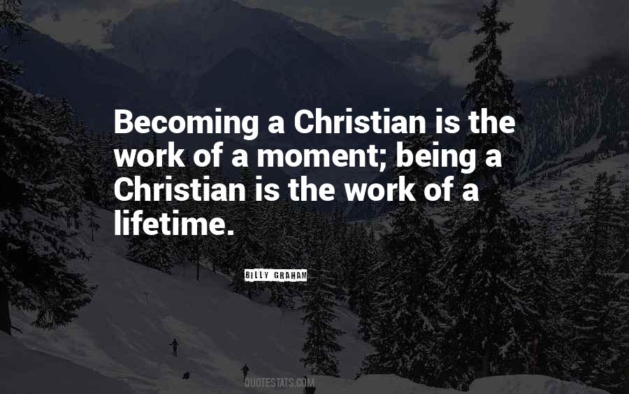 Being Christian Quotes #174110
