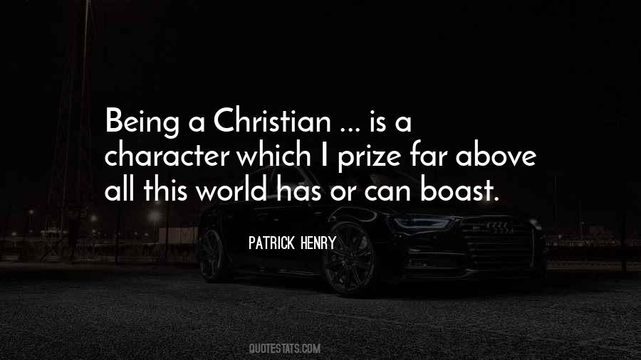 Being Christian Quotes #216396