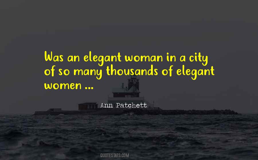Elegant Women Quotes #831014