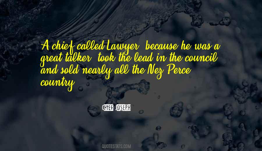 Great Lawyer Quotes #1824038