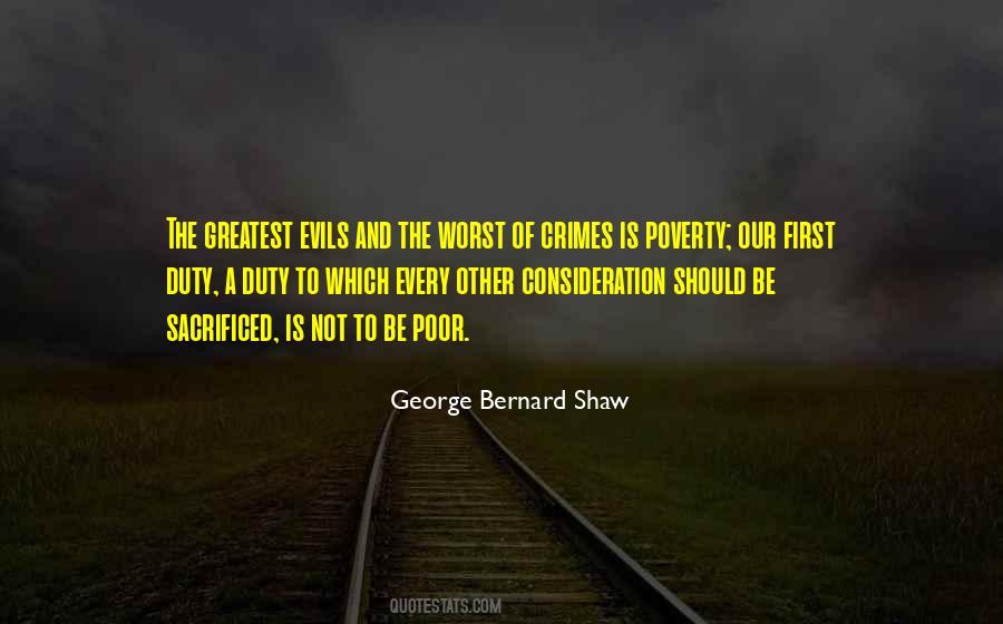 Poverty Is Not Quotes #105387