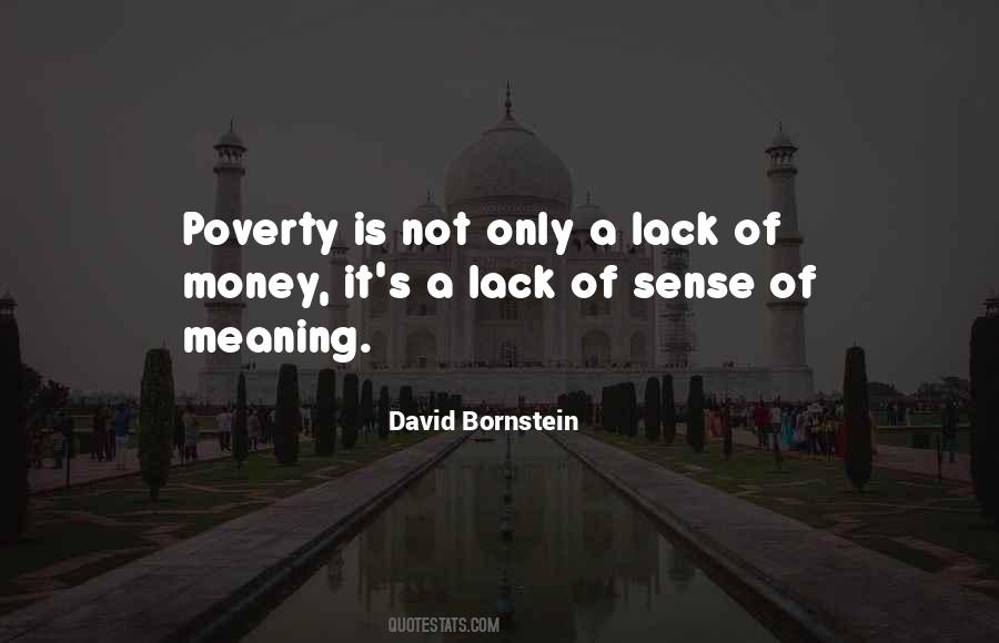 Poverty Is Not Quotes #1701068