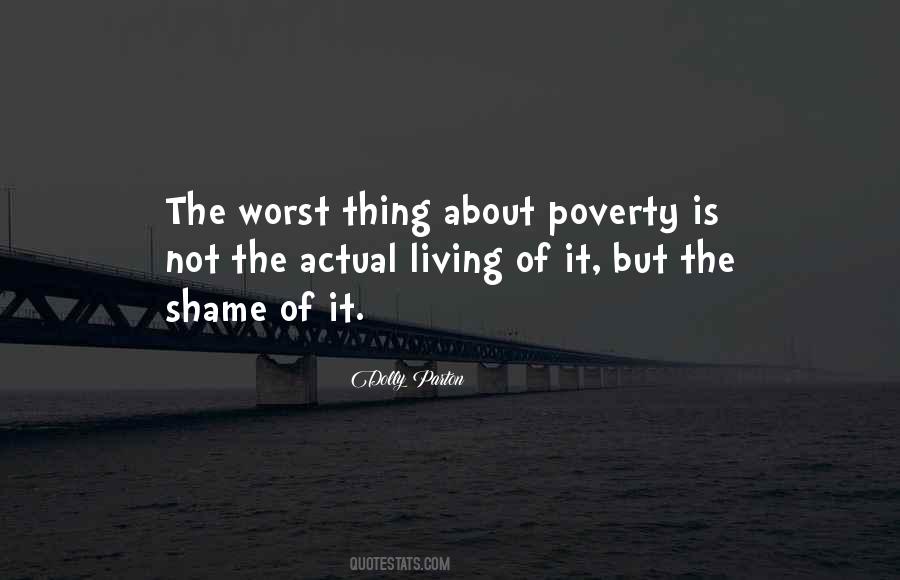 Poverty Is Not Quotes #1741136