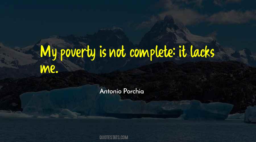 Poverty Is Not Quotes #693339