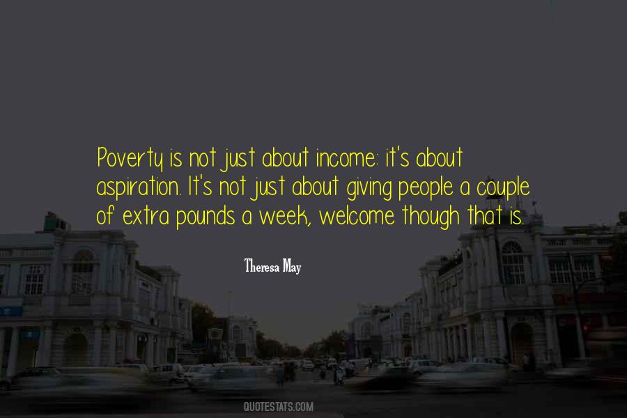 Poverty Is Not Quotes #984365