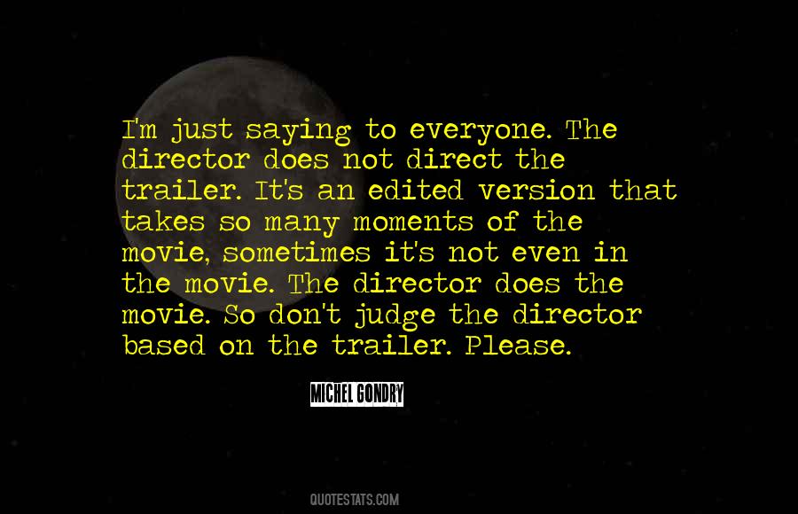 Best Movie Trailer Quotes #848811