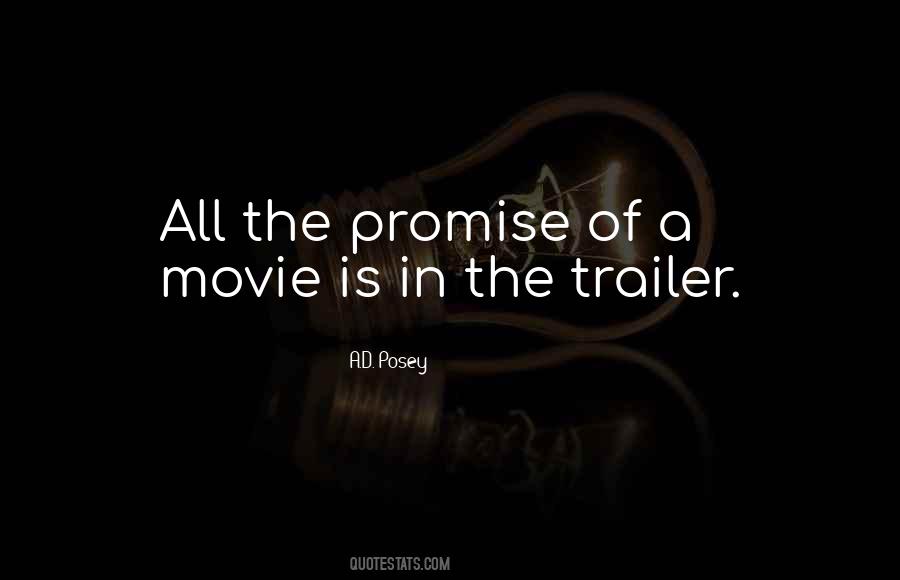 Best Movie Trailer Quotes #863270