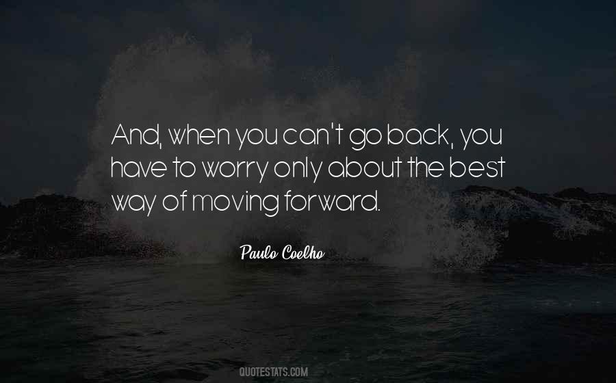 Best Moving Forward Quotes #1281297