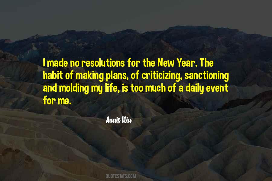 Quotes About Making Resolutions #1526735