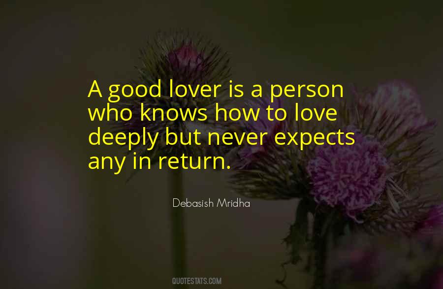 A Good Love Quotes #50697