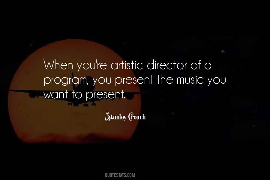 Best Music Director Quotes #73176