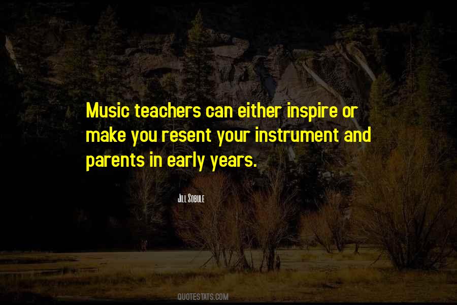 Best Music Teacher Quotes #309322