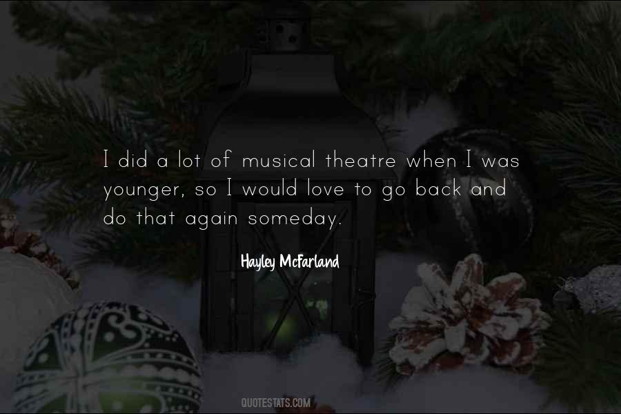 Best Musical Theatre Quotes #259683