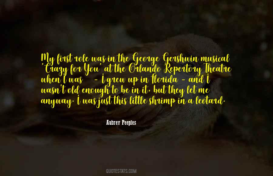 Best Musical Theatre Quotes #552518