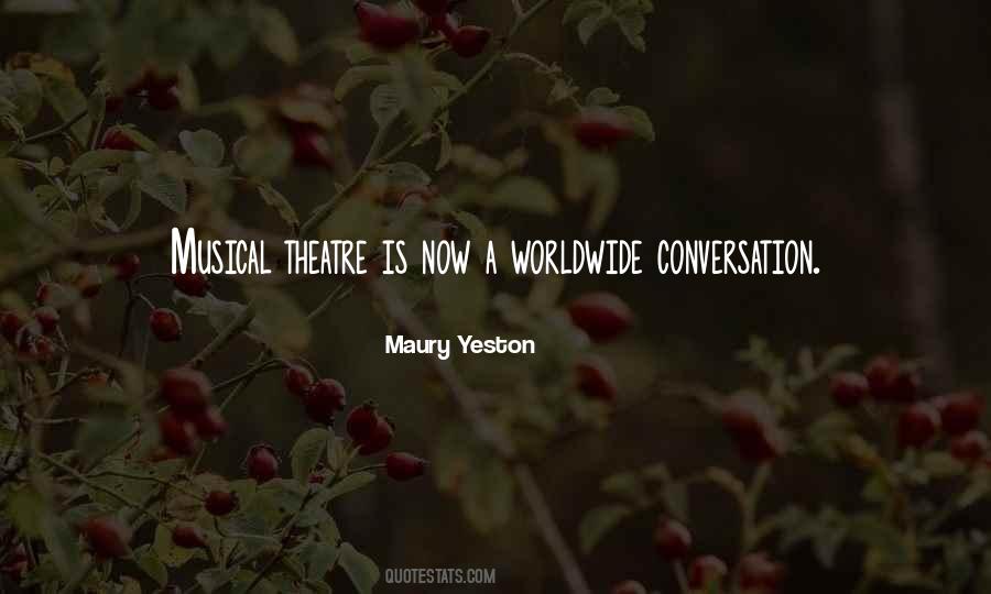 Best Musical Theatre Quotes #589641