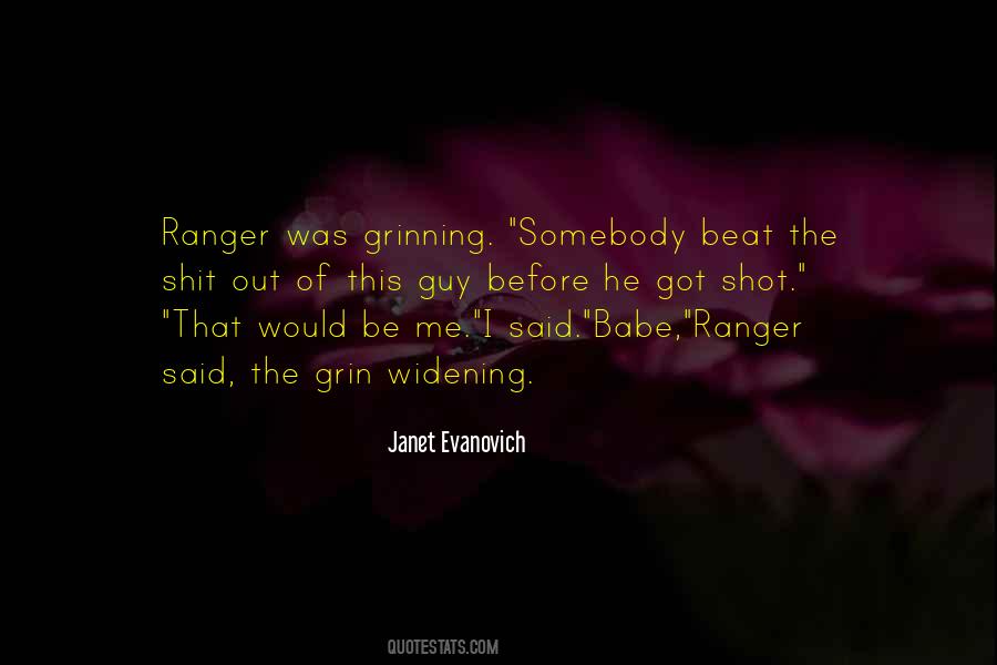 Evanovich Ranger Quotes #8017