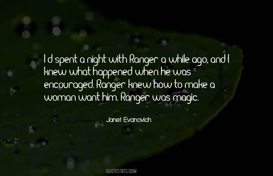 Evanovich Ranger Quotes #893642