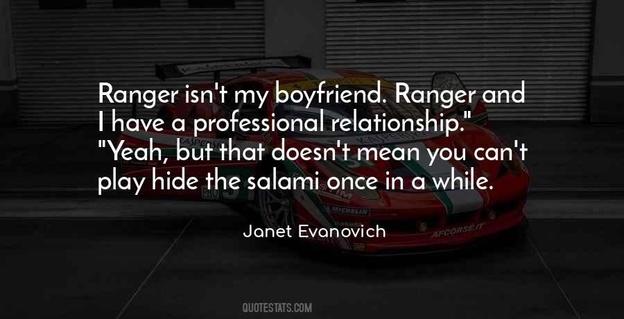 Evanovich Ranger Quotes #933136
