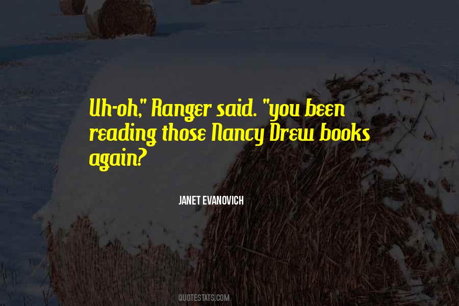Evanovich Ranger Quotes #980913