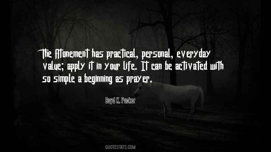 Value Of Prayer Quotes #1164567