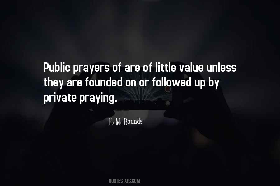 Value Of Prayer Quotes #456037