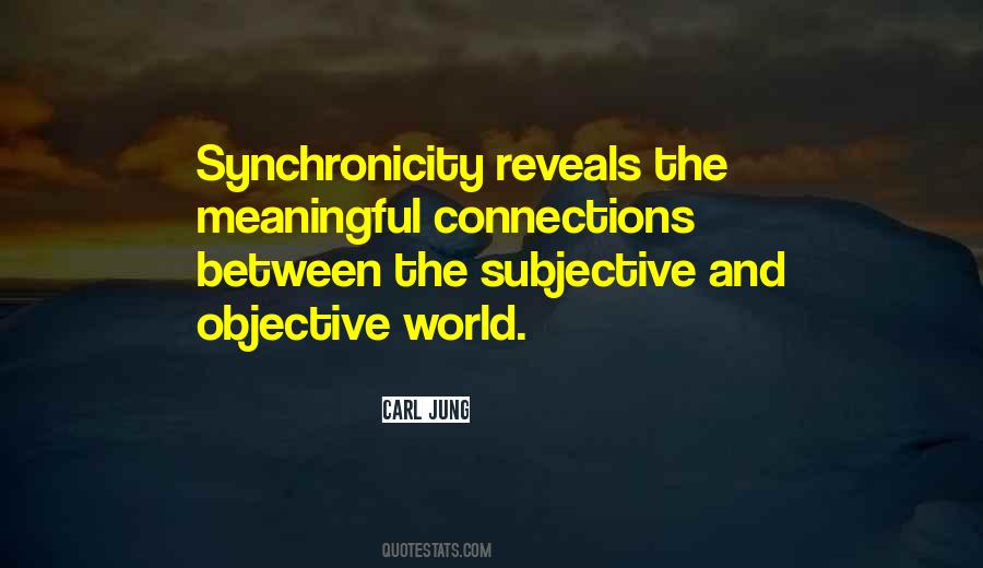 Jung Synchronicity Quotes #1543038