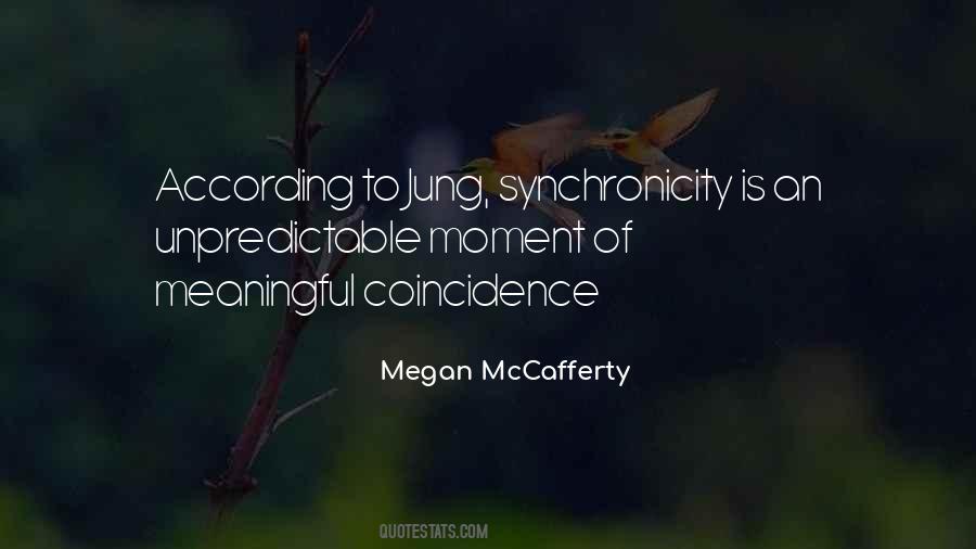 Jung Synchronicity Quotes #1551005