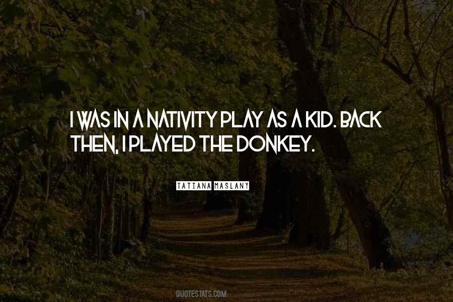 Best Nativity Quotes #1054994