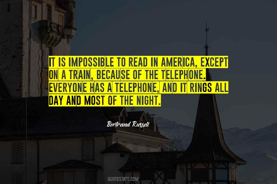 Quotes About The Telephone #1816621