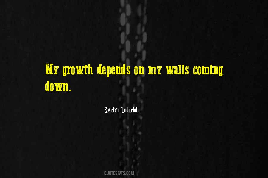Walls Down Quotes #112911