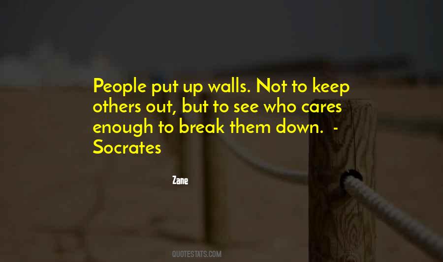 Walls Down Quotes #255249