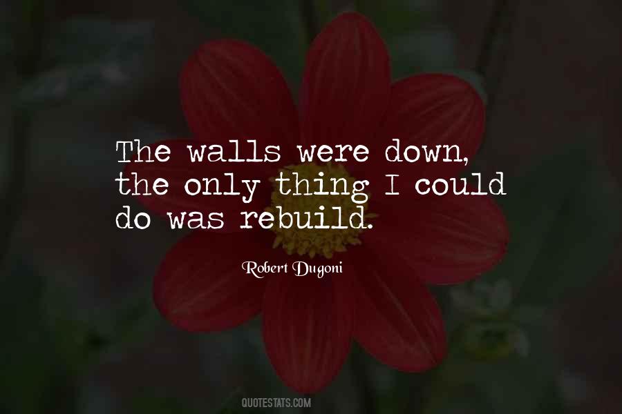 Walls Down Quotes #764858