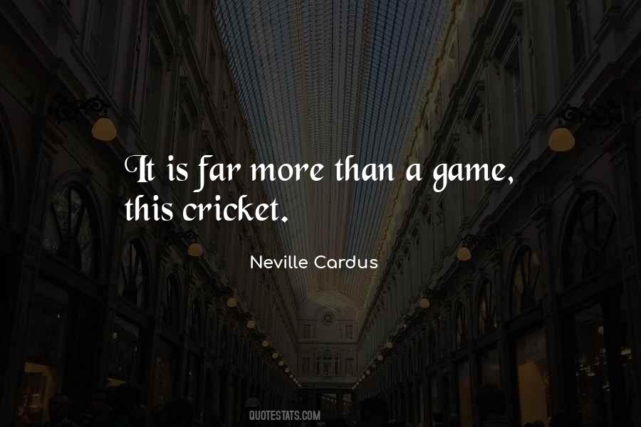 Best Neville Cardus Quotes #763161