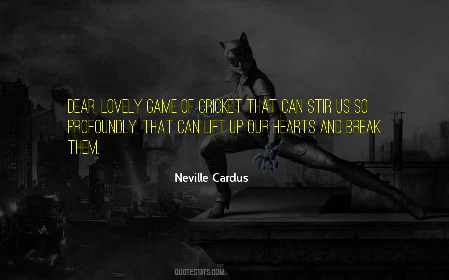 Best Neville Cardus Quotes #986390