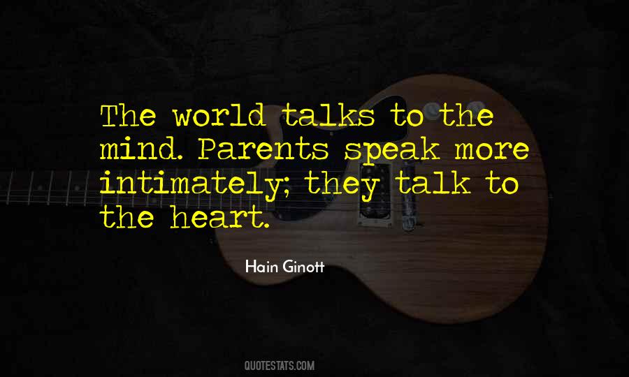 Heart Talk Quotes #224832