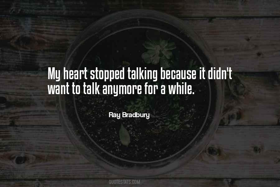 Heart Talk Quotes #772373