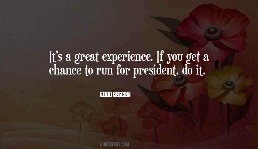 Get A Chance Quotes #1857595