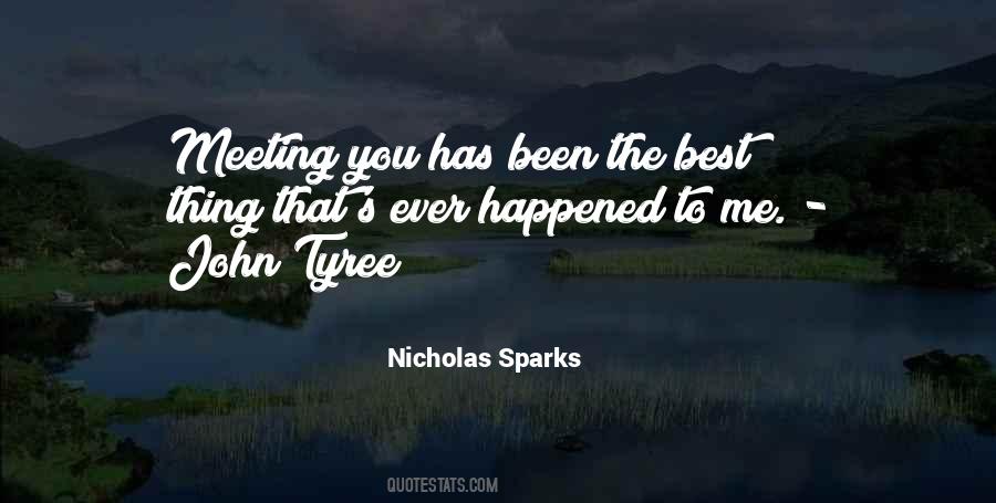 Best Nicholas Sparks Quotes #1876197