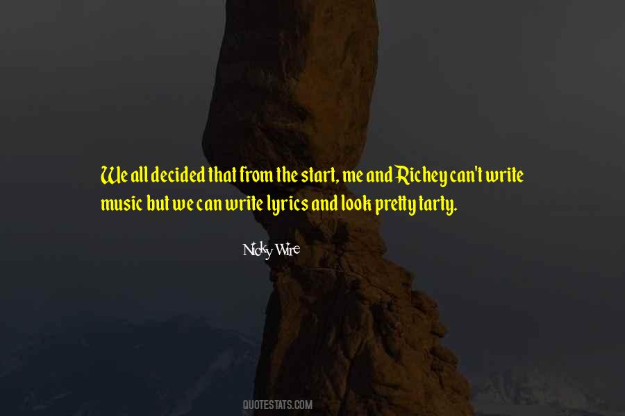 Best Nicky Wire Quotes #629149