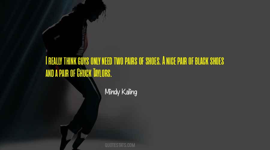 Black Shoes Quotes #1847154