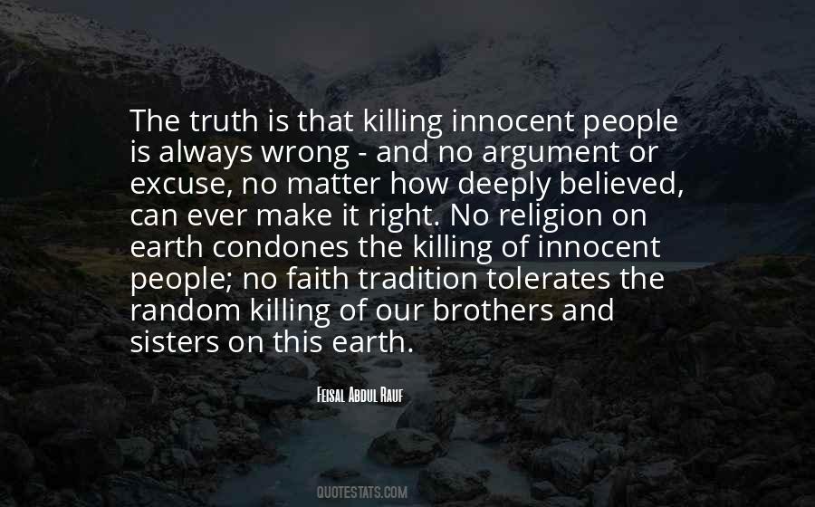 Innocent Killing Quotes #1408225