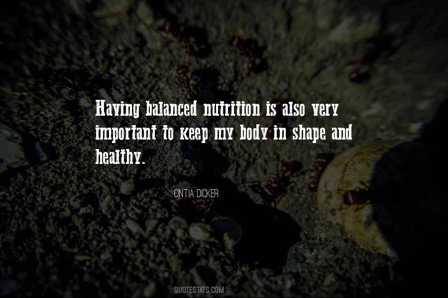 Best Nutrition Quotes #182723