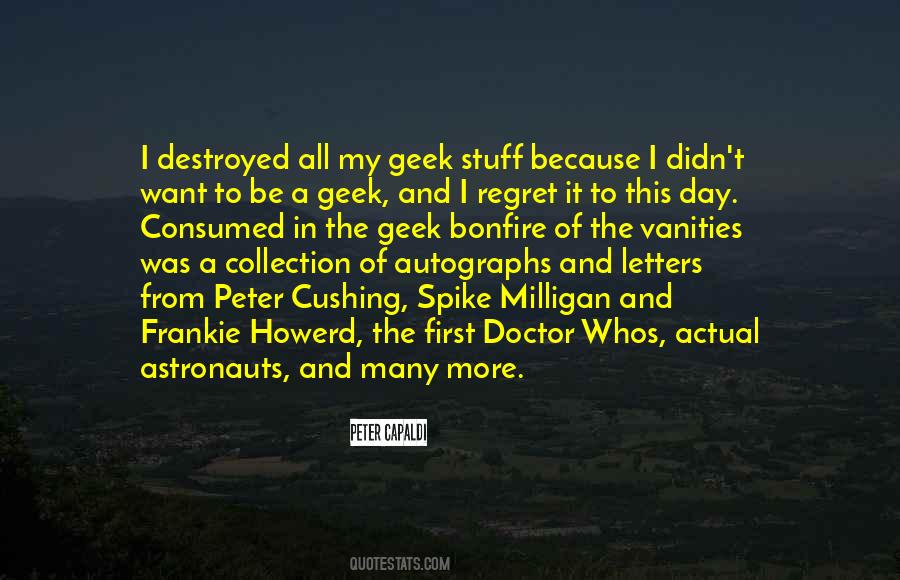 I Regret It Quotes #1856028