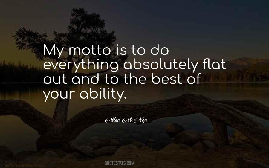 Best Of My Ability Quotes #1631630