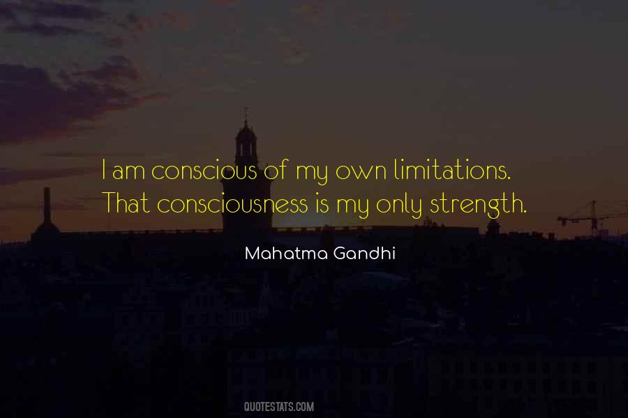 Strength Mahatma Gandhi Quotes #1745905