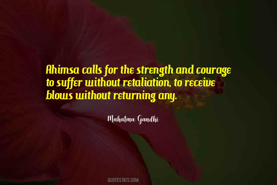 Strength Mahatma Gandhi Quotes #58571