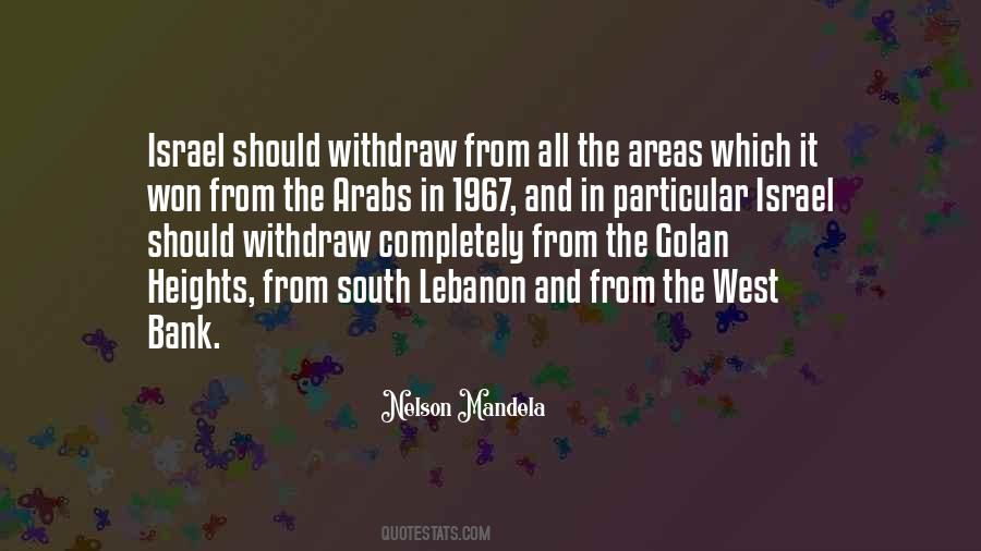 Golan Heights Quotes #192601